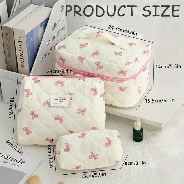 Thumbnail 2 de Aucuu Trousse de Maquillage Grande 3 tailles