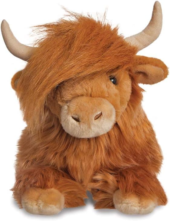 Detalle 2 de Aurora Bruce Highland Cow soft toy 16in