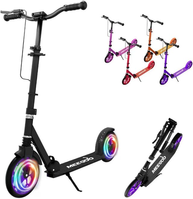 Imagen de MEE GOO Foldable Kick Scooter 8" Wheels en OfertitasTOP