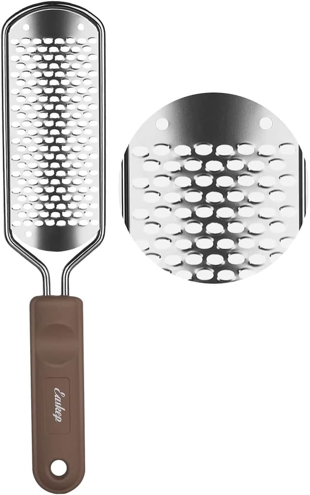 Detalle de Easkep Stainless Steel Foot File & Scrubber for Dead Skin and Hard, Dry Feet