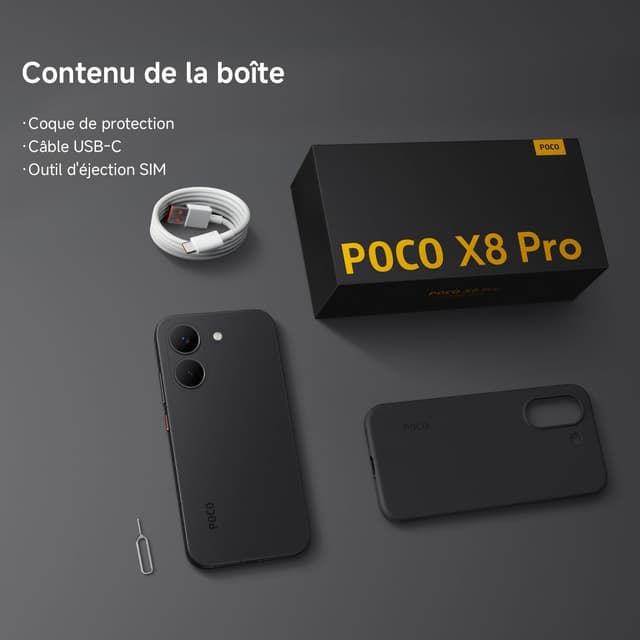 Detalle 1 de POCO X8 Pro 12+512 Go, 100 W