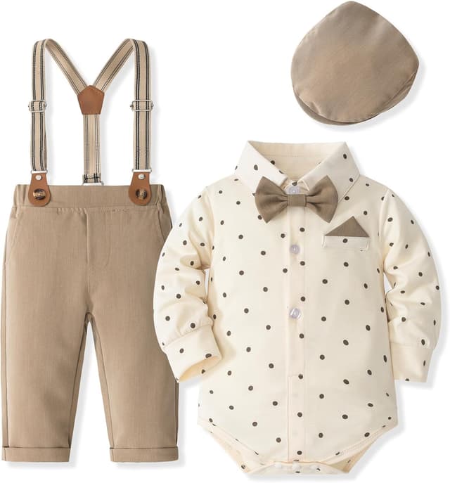 Imagen de Fohuanky Baby Boy Formal Outfit for Wedding en OfertitasTOP