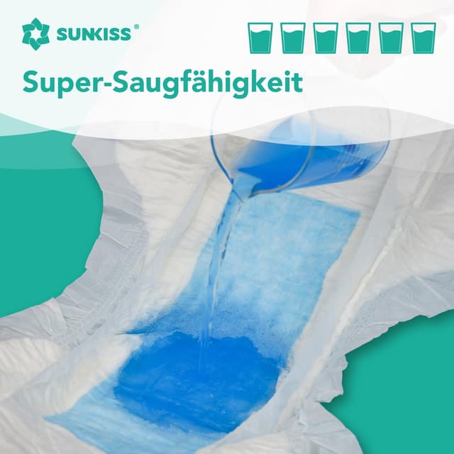 Thumbnail 1 de SUNKISS TrustPlus Inkontinenz Windeln XS 15 Stück 🩲