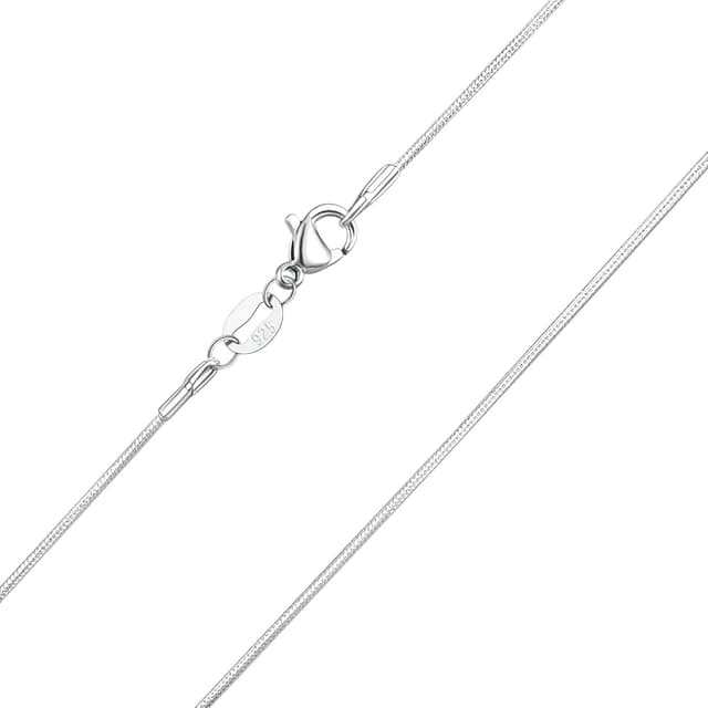 Detalle de Kraven Feine 925 Silber Halskette 50 cm