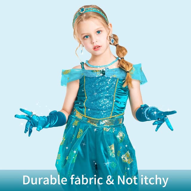 Thumbnail 1 de IKALI Jasmin Prinzessin Kostüm 3-10 Jahre