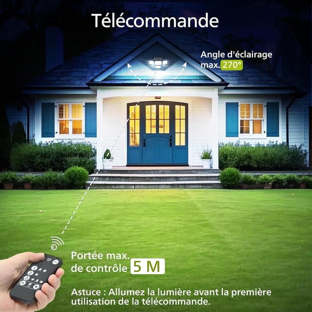 Detalle 1 de Philips lampe solaire 196 LED