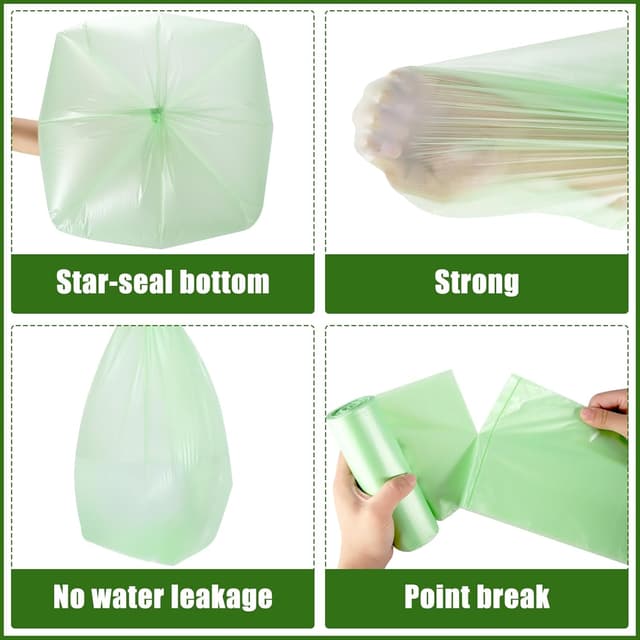 Thumbnail 3 de 30L 80-Pack Food Waste Bin Bags