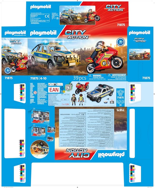 Thumbnail 6 de PLAYMOBIL 71875 Persecución policial con luces 🚓