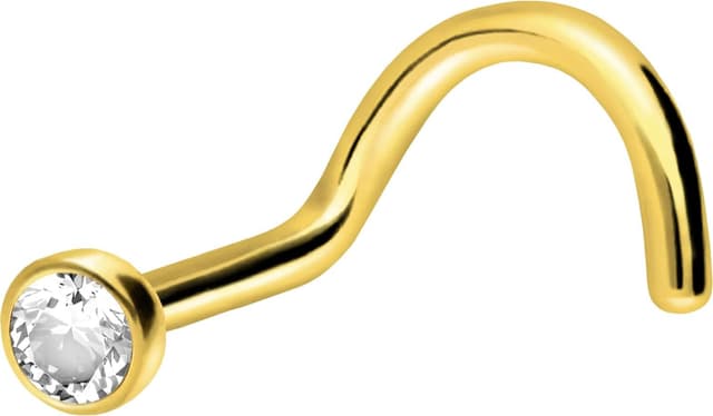 Imagen de PIERCINGLINE Nasenpiercing 18G 6 mm acciaio 316L en OfertitasTOP