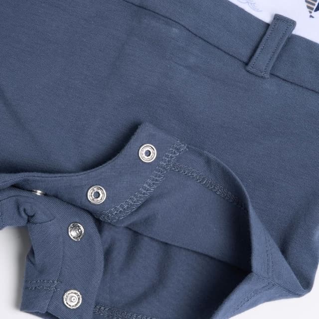 Detalle 2 de Barboteuse bébé en coton Chicco 1 pièce