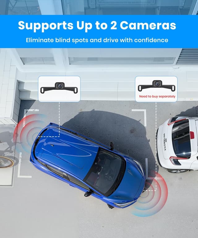 Thumbnail 4 de AUTO-VOX Wireless Backup Camera 5" Monitor