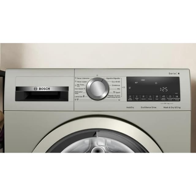 Detalle de Bosch WNA1341XES lavasecadora 8 kg