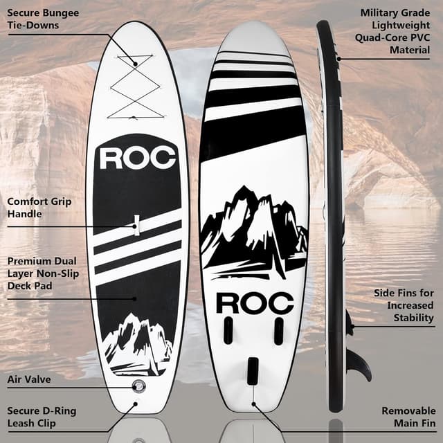 Thumbnail 2 de Roc Inflatable SUP 33" Deck for All Ages