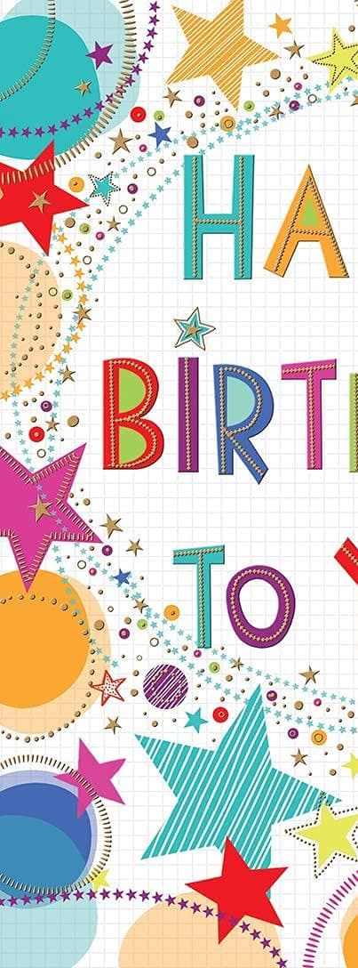 Detalle 2 de Piccadilly Greetings biglietto compleanno 30,5x22,9 cm