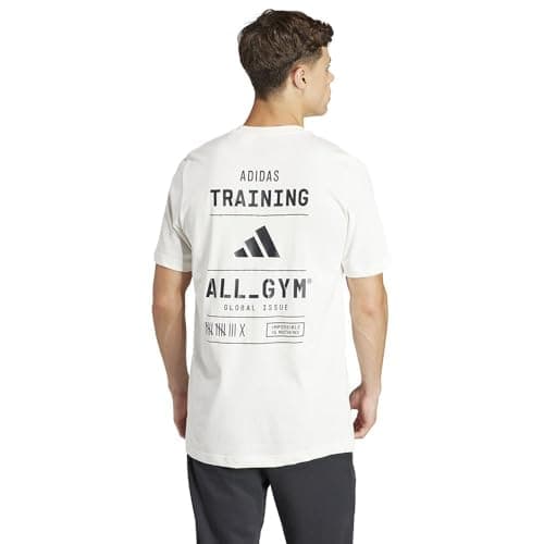 Thumbnail 1 de adidas AEROREADY Graphic Tee para Hombre - Chalk White