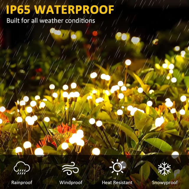 Detalle 2 de FIFlying Solarleuchten fürs Außen, 4er Set