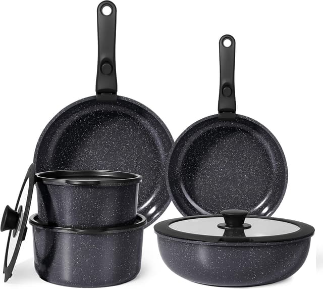 Detalle de GiPP 11-piece nonstick cookware set