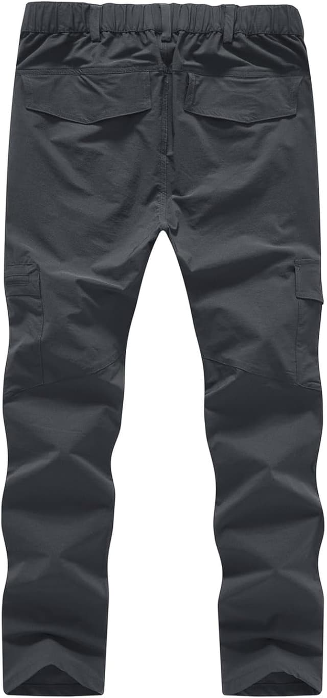 Detalle de YSENTO Women’s Hiking Pants: Lightweight Stretch Quick-Drying UPF 50 Cargo Pants with 6 Pockets