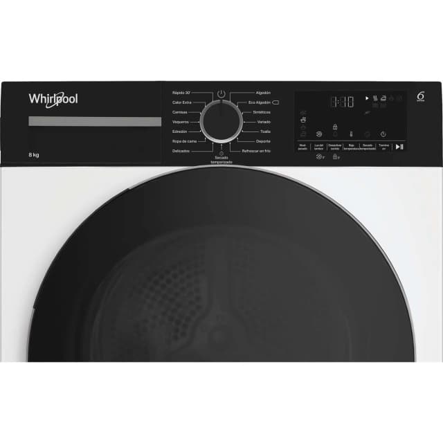 Detalle 2 de Secadora Whirlpool Bomba de Calor 8kg - C WSD 83M WBS