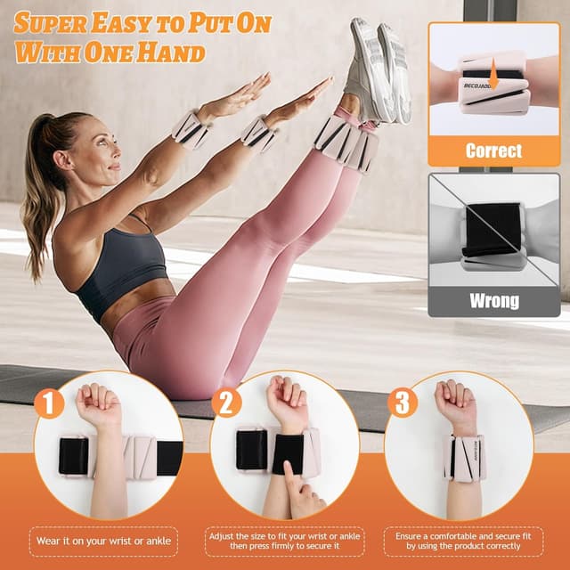 Thumbnail 4 de BECOJADDE Ankle Weights 2-Pack ⚖