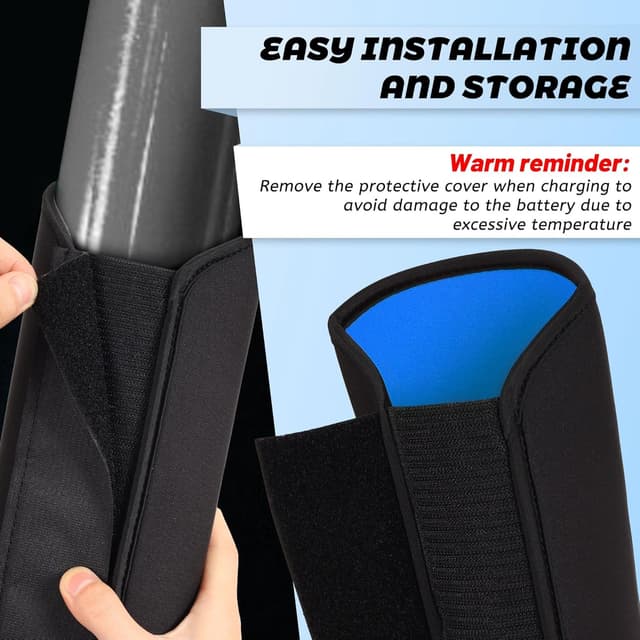 Thumbnail 4 de WUFANC Housse batterie vélo électrique adaptée 30–40 cm