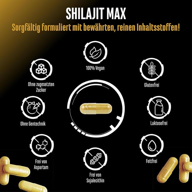 Detalle 2 de Mumijo Shilajit Max 2000 mg Tagesdosis