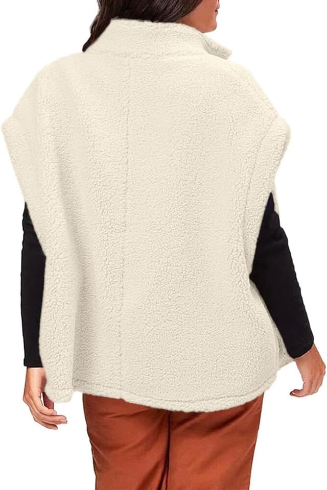 Thumbnail 4 de Hongqizo Womens Fuzzy Fleece Vest — Sherpa Jacket