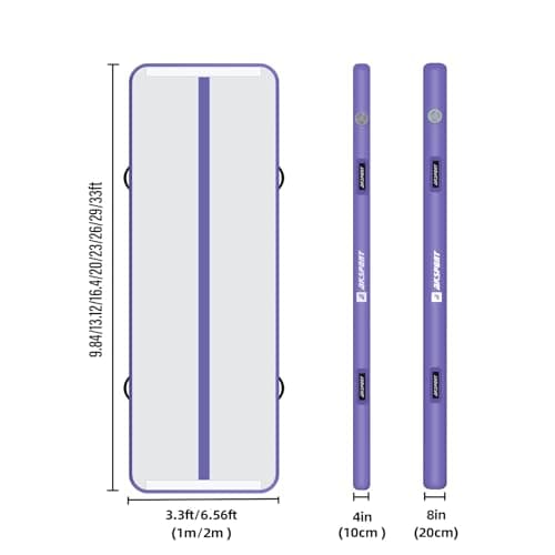 Detalle 2 de AKSPORT Gymnastics Air Mat Inflatable Tumble Track