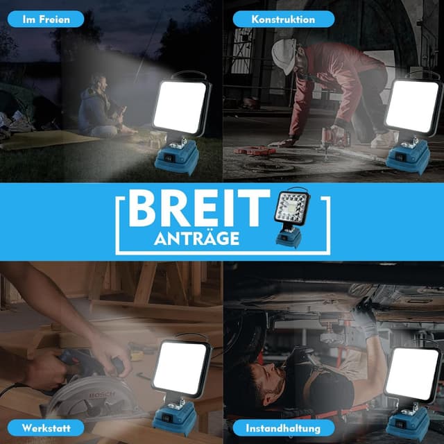 Thumbnail 4 de Akku Lampe Makita 18V 48W 4800LM