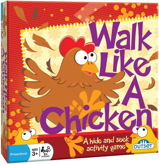 Detalle de Cheatwell Games Walk Like A Chicken hide & seek role‑playing activity game (Ages 3+)