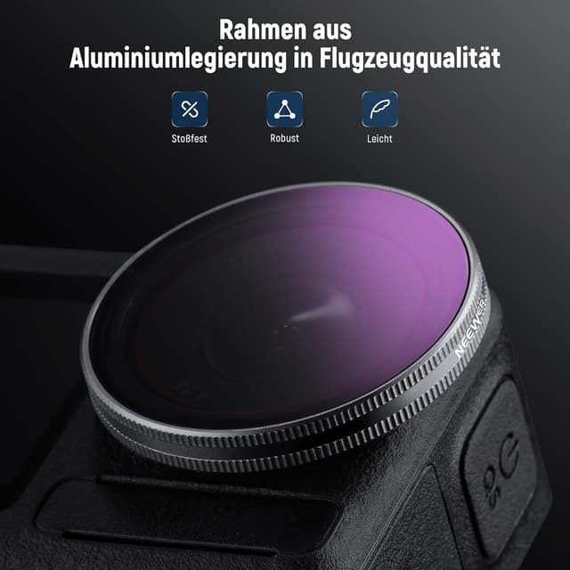 Thumbnail 6 de NEEWER Snap On ND Filter Set für Osmo Action