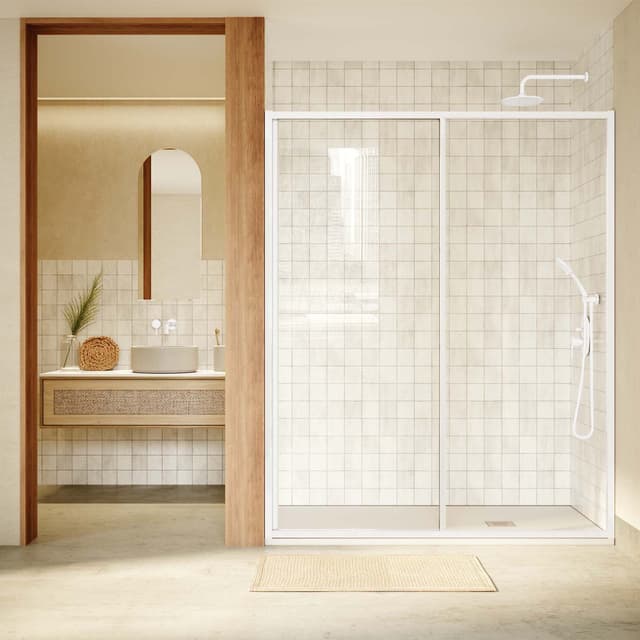 Imagen de Profiltek EC-211 mampara ducha 195 cm vidrio 3 mm en OfertitasTOP