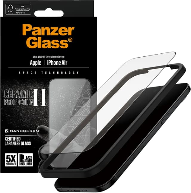 Detalle de PanzerGlass Ultra-Wide Fit Ceramic II