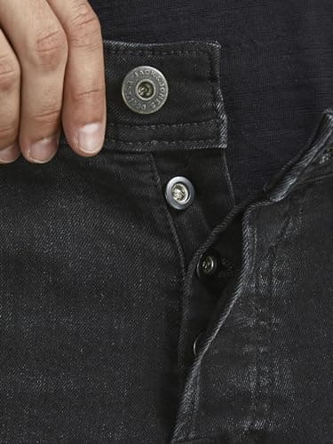 Thumbnail 7 de Jack & Jones Jjiglenn Jjoriginal Jeans Negros para Hombre 🖤