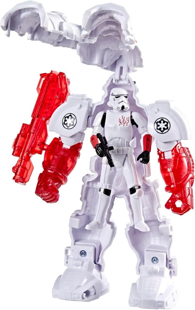 Detalle de Star Wars Hasbro Epic World of Action Mech Force Suit ispirata all’assaltatore (azione figure + mech da 16,5 cm)