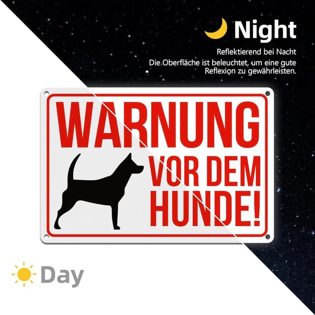 Detalle 2 de TAKULA Warnschild 30×20 cm ⚠