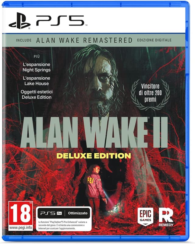 Detalle de Alan Wake 2 Deluxe Edition PS5