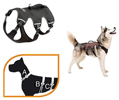 Detalle 2 de Ferplast ERGOTREKKING arnés perro 6 cierres reflectante