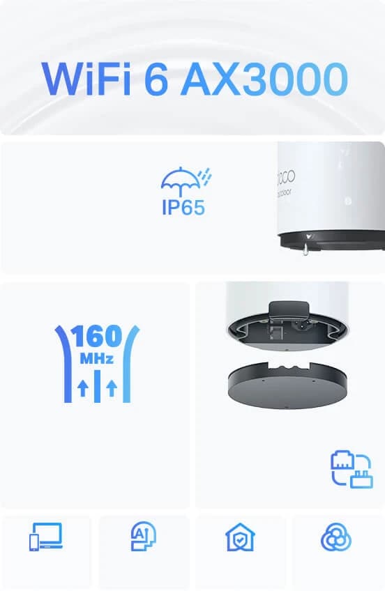 Thumbnail 8 de TP-Link Deco X50 Outdoor Erweiterung mit PoE