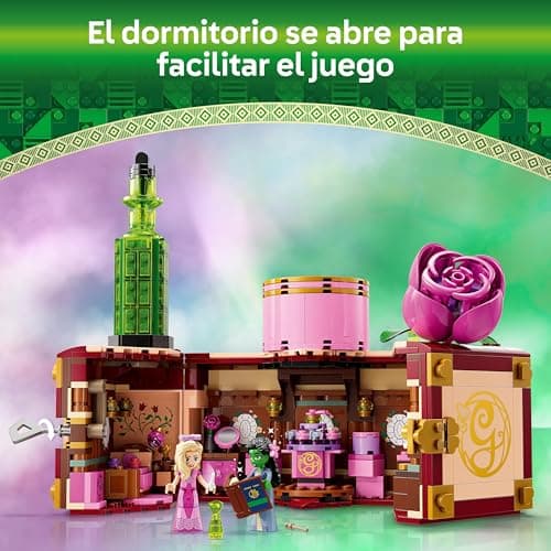 Detalle de LEGO 75683 Dormitorio de Glinda y Elphaba 🏰