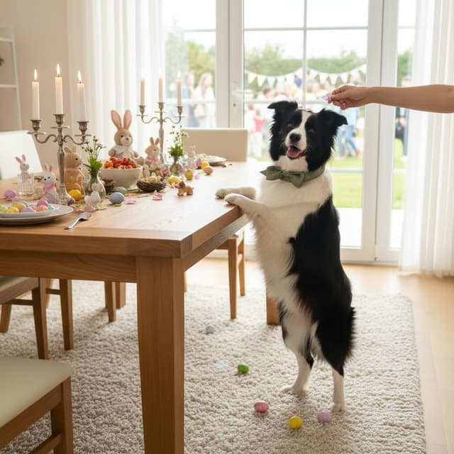 Thumbnail 1 de Lovelyshop Pet Bow Tie Collar Large