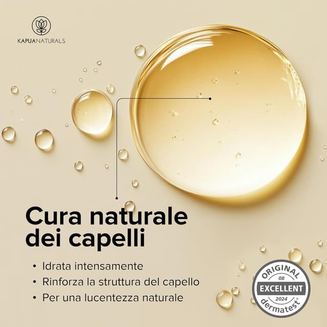 Detalle 2 de Olio di jojoba bio 100 ml: 100% puro, spremuto a freddo e vegano