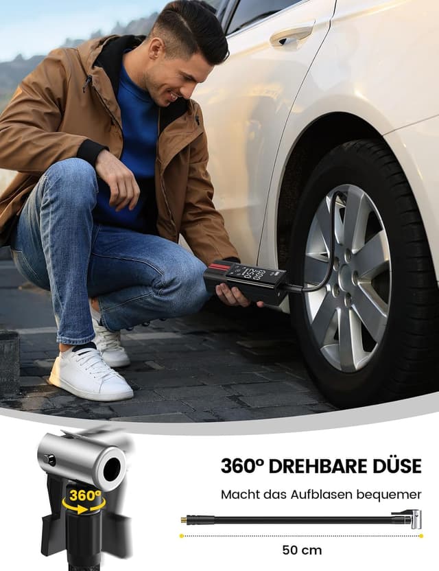 Thumbnail 5 de Lamicall Elektrische Luftpumpe 150 PSI