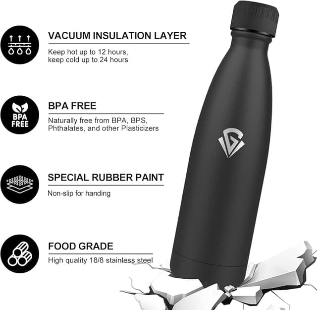 Detalle 2 de Botella Térmica 750 ml Acero inoxidable para viajar 🚰