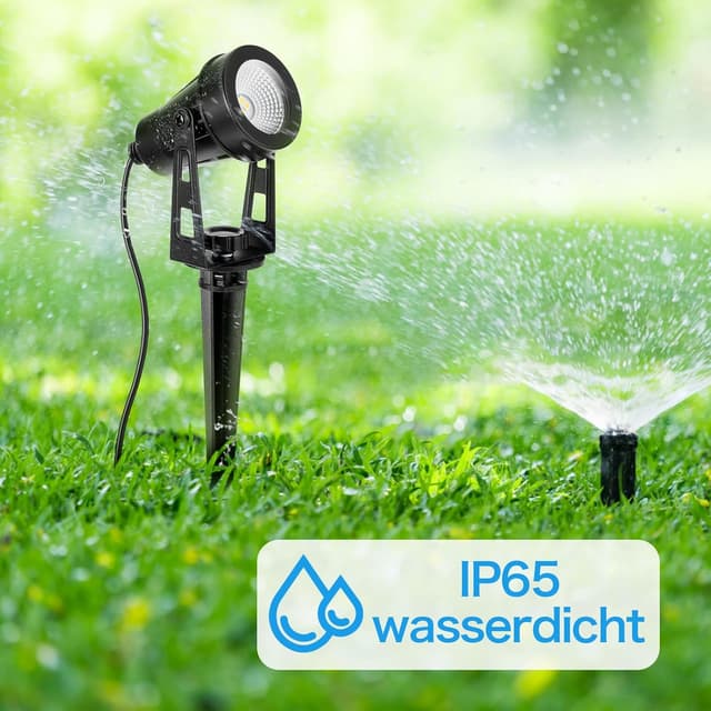 Detalle 2 de HUAEU Gartenstrahler LED 12 V IP65