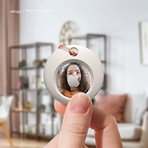 Thumbnail 8 de elago Étui de Base pour AirTag — silicone alimentaire, porte‑clé inclus 🧷