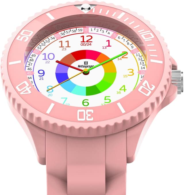 Detalle 2 de Kinderuhr Weayege 3ATM für Uhrzeit