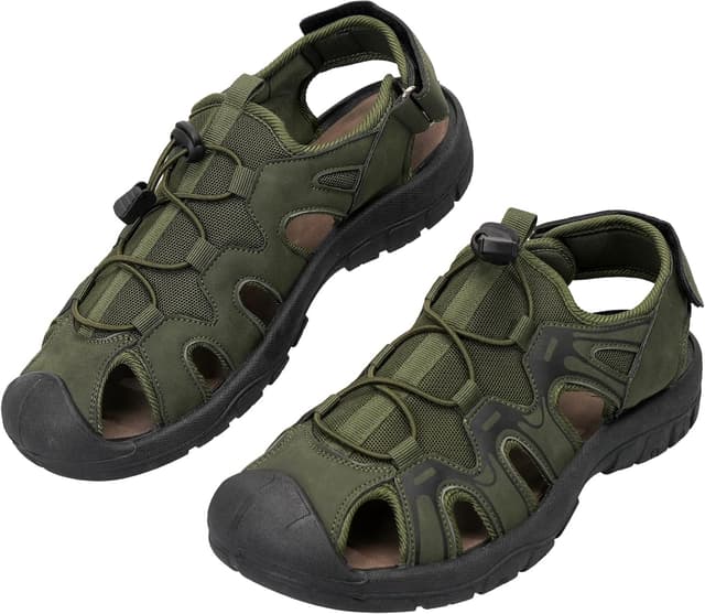 Detalle de JOMIX MOX260380 sandali da uomo da trekking con punta protetta e suola antiscivolo