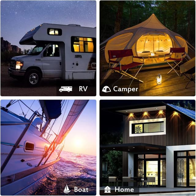 Thumbnail 5 de JJN 200W 2×100W N-Type Solar Panel for RVs ☀