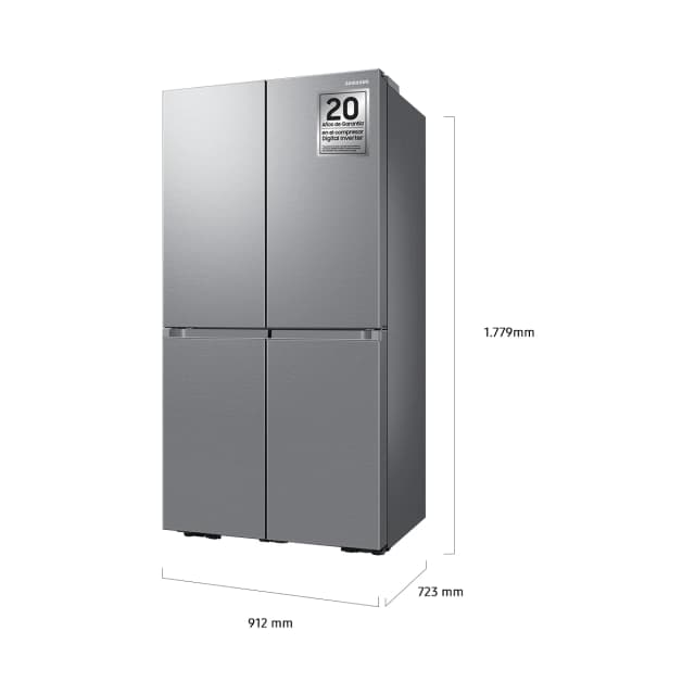 Thumbnail 1 de Samsung RF59C70TES9/ES Frigorífico Americano con IA